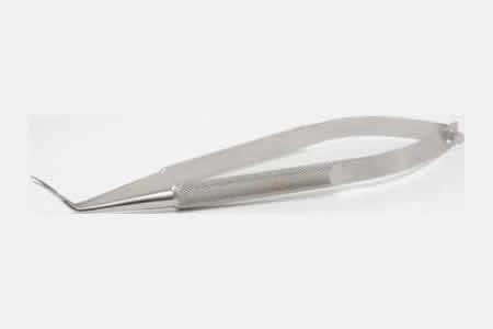 Utrata Style Non-Toothed Capsularhexis Forceps